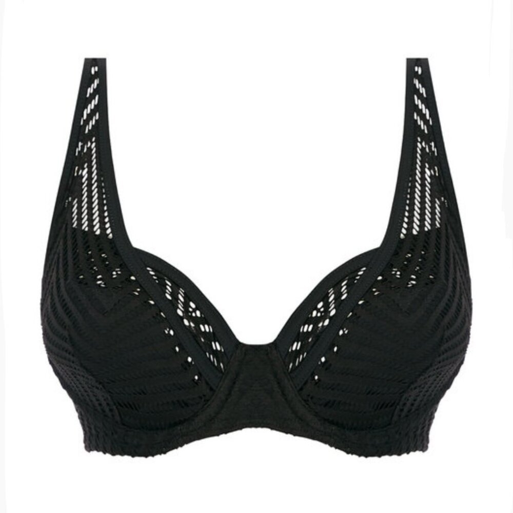 NWT - Sz 28DD- Freya Urban High Apex Bikini Swim Top in Color Night